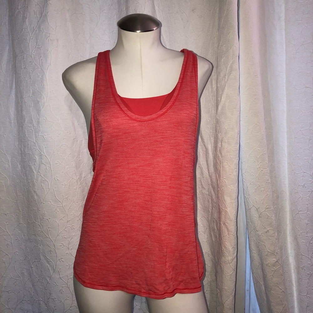 lululemon athletica Red Tank Top